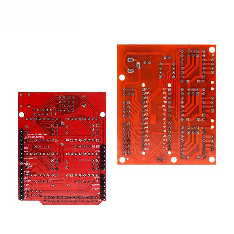 CNC Shield V3/CNC Shield V4 Graveringsmaskin / 3D-skriver / A4988 Driver Utvidelseskort for arduino DIY-sett