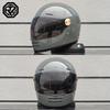 Motorcycle Retro Full Face Helmet DOT Approved Wide Field Off Road Motorcycle Helmet Adult Capacite Casco Moto