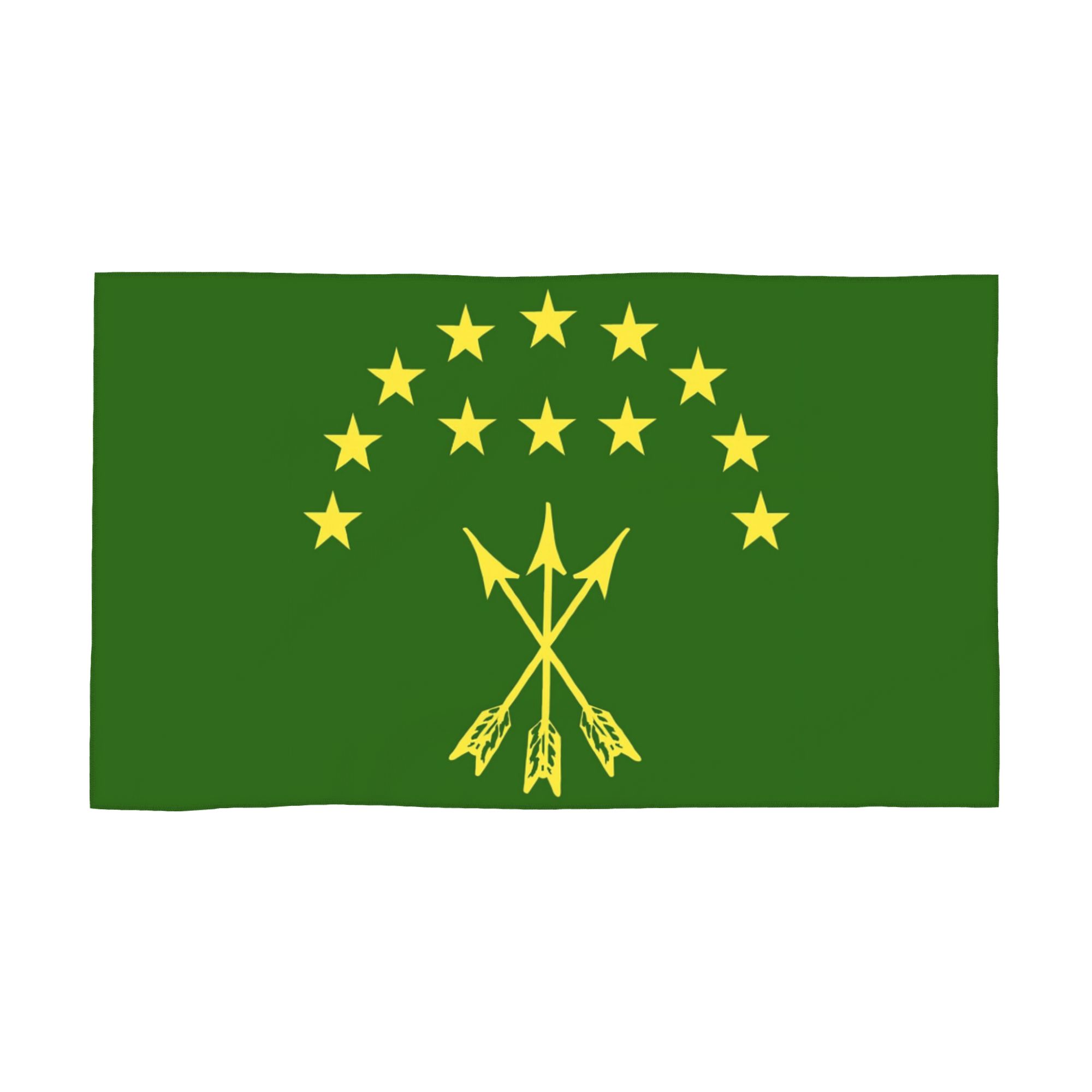 

Adiga Flag Gift For Circassian Great Adygea Soft Face Towel Quick Dry Pool Bath Cotton Towels Absorbent W30*H60(CM)