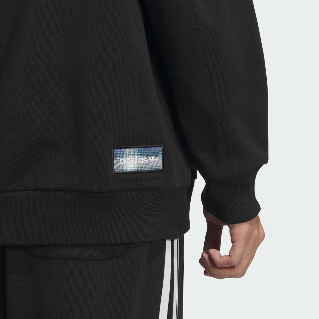 adidas Originals Felpa Girocollo Manica Lunga Sportiva Vestibilità Larga Uomo Felpe KC0116