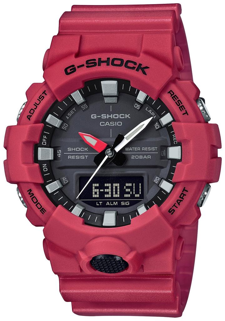 Watch Red [Casio] G-SHOCK GA-800-4AJF Men's