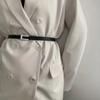 Belt Women's Decorative Waist Decoration Black All-matching Suit Coat Foreign Style Fashionable Retro Small Ins Style Belt