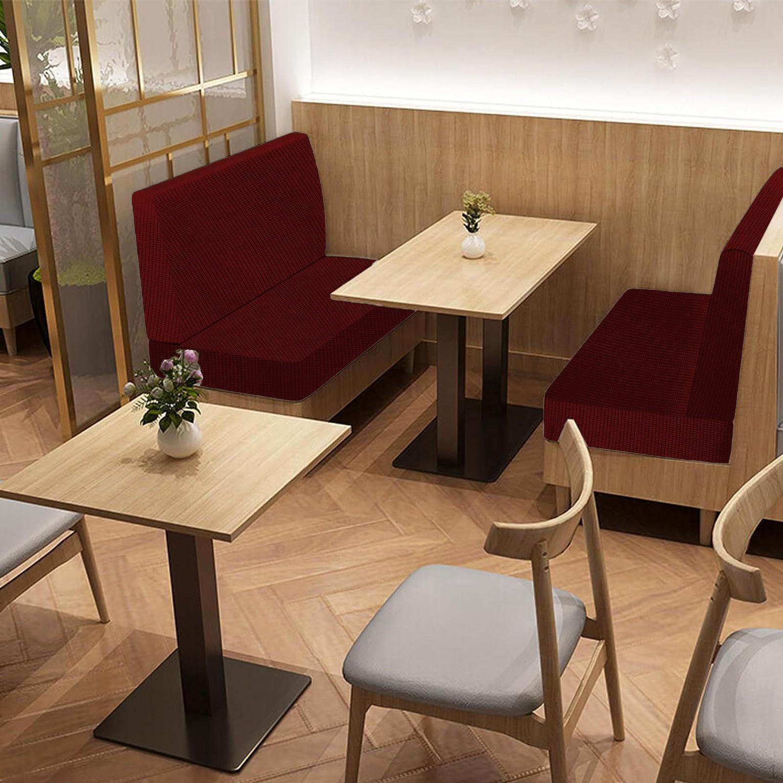 4Pcs RV Cushion Covers for Seats - and Machine Washable Red 3685₽