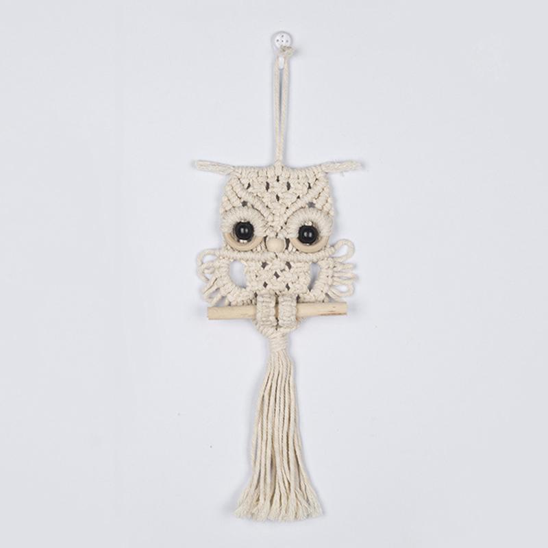 

Ручная работа. Творческие подвесные декоративные кисточки. Подарки ручной работы. Украшения для окон и стен в виде мультяшной совы. Украшения для дома.