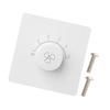  Adjustable Plastic Fan Speed Regulator Wall Switches 3 Power Setting 220V 10A