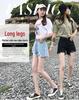 2019 Summer Women's High Waist A-Line Denim Shorts: 5 Colors, Slim, Wide Leg, Loose Fit