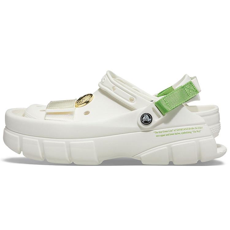 Crocs Sankuanz x Clog White Green Men s 206900-100 EU 38-39