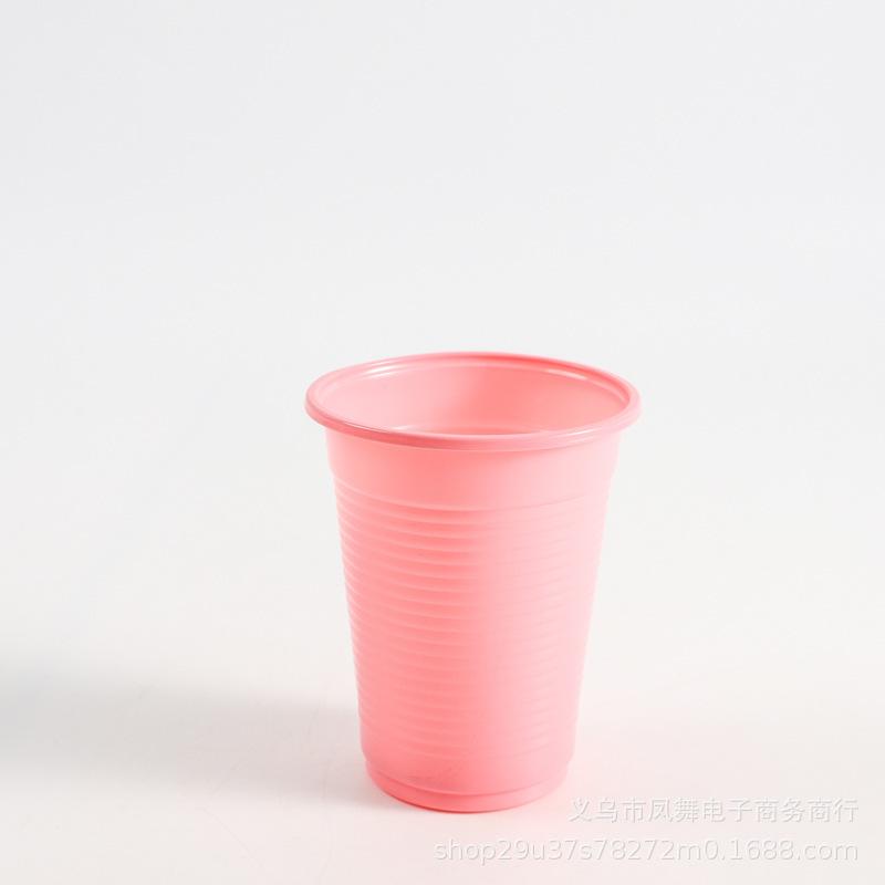 Factory Price 7Oz Party Game Cup Disposable Plastic Color Cup Beverage Cup Juice Beer Specified Color