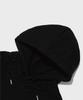 Crack Stitch Point Logo Hoodie (Black)