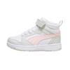 Puma Childrens/Kids Rebound V6 Mid Leather Trainers