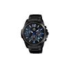 CASIOEDIFICE Series 100m Waterproof Quartz Movement Stainless Steel Strap Japanese and Korean Watch Men's Watch Black Dial EFR-535BK-1A2