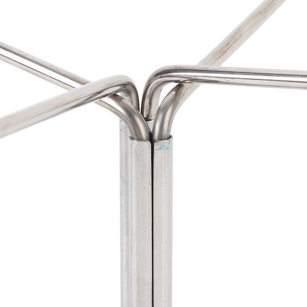 Damp Proof Cooler Holder Stand Stainless Steel Cooler Rack Durable Foldable Cooler Stand  Camping