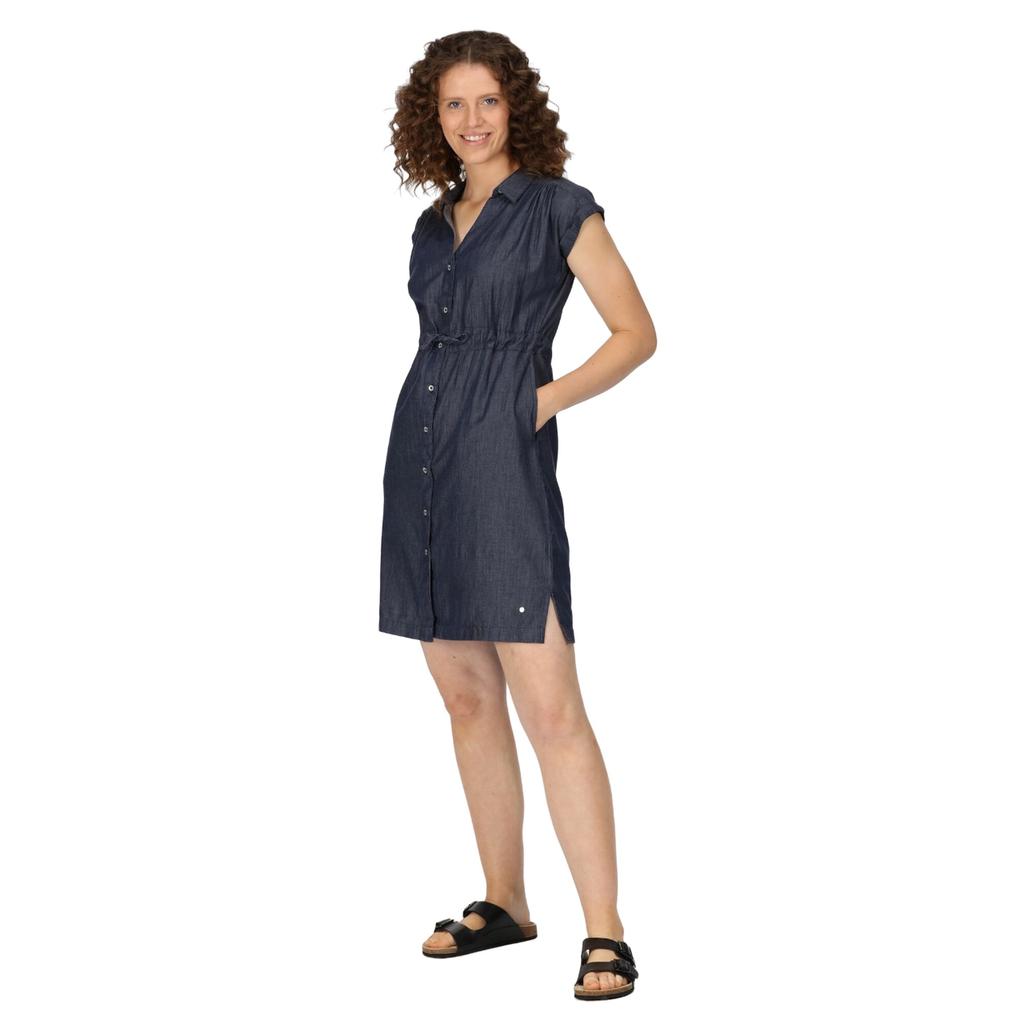 Regatta Womens/Ladies Rura Lightweight Button Detail Shirt Dress