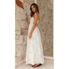 VEZFAA Women's Fashion Summer Spring Sleeveless Suspenders High Waist Casual Dresses