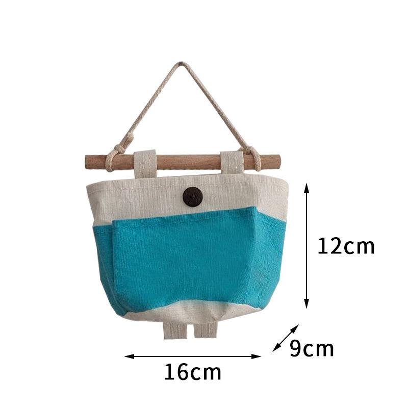 Fabric Hanging Bags Dormitory Wall-mounted Storage Bags, Storage Bags Behind The Door Cabinet Hanging Wall-mounted Bags