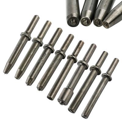 Tête de Rivet pneumatique, marteau à percussion en acier à haute teneur en carbone, 1 pièce