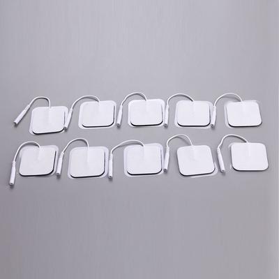 10pcs 4*4CM Replacement for Massager Tens Units Electrode Pads Therapy Machine Massager