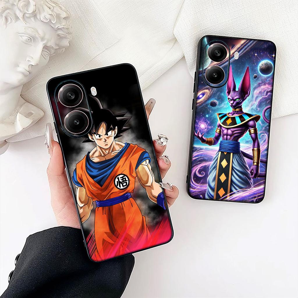 Beerus Dragons Gokus Balls DragonBalls Phone Cover for Xiaomi Poco C85 C65 C75 X7 X6 M6 M8 F7 F8 Ultra F6 Pro 4G 5G Case