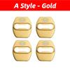 4PCS Car Door Lock Cover Logo Protection Stickers For KIA K3 K5 KX3 KX5 KX7 Sportage R Forte Carens Stinger Sorento Accessories YO7