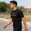 Adidas Karate Series Sports Versatile Running Training Fitness Comfortable Breathable Short Sleeve T-Shirt Unisex Tops CLTS26K1-BW