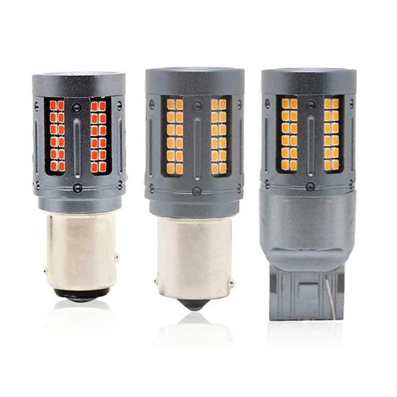2Pcs Automotive Headlamp Indicator Light LED Bulb 84SMD 6000K Car Fog Light Bulb Automotive Light Bulbs