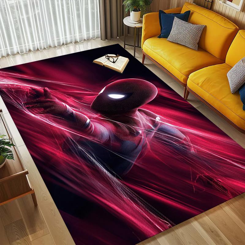 Spiderman Living Room Non-Slip Area Rug Soft Carpet for Bedroom Game Playroom Sofa Office Home Decor Doormat Christmas Gift C9211839