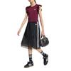 Adidas Originals Solid Color Brand Logo Moderate Skirt Summer Spring Fall Kids' KC6788
