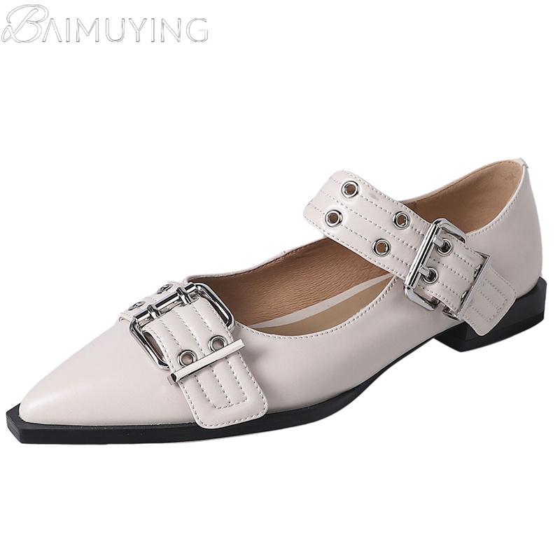 Fashion Women Marie Janes Shoes High Heels Sandals Summer 2025 Trend Shallow Pointed Toe Pumps Designer Elegant Dress Zapatos De Mujer