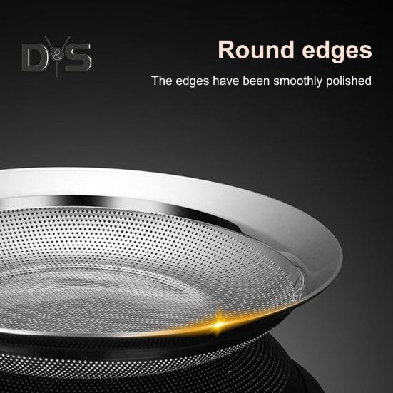 Łyżka do zbierania tłuszczu w gorącym garnku, sitko ze stali nierdzewnej o drobnych oczkach, sitko piankowe, filtr oleju do oddzielania pływającego tłuszczu, chochla z długim uchwytem, durszlak