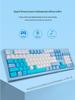 Sensoni Silent Mechanical Keyboard: Wired, Backlit USB for Office & Gaming