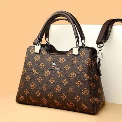 Fashion Designer Brand Women's Bag with Large Capacity Printed Shoulder Classic Retro Crossbody Women's Bag