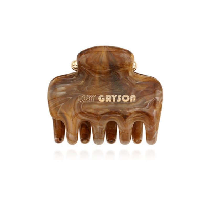

JOY GRYSON Arc-en-ciel S Marble Chocolate Claw Clip JO3AHX86 MARBLE CHOCOLATE