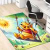 1pc Outdoor Rug for Swing, Winnie the Pooh Themed Carpet, Gift for Office Carpet, Home Decor, Cartoon Character Rugz4172