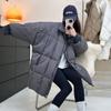 Women's cotton-padded clothes winter long loose cotton-padded jackets thickened jackets casual cotton-padded clothes tide