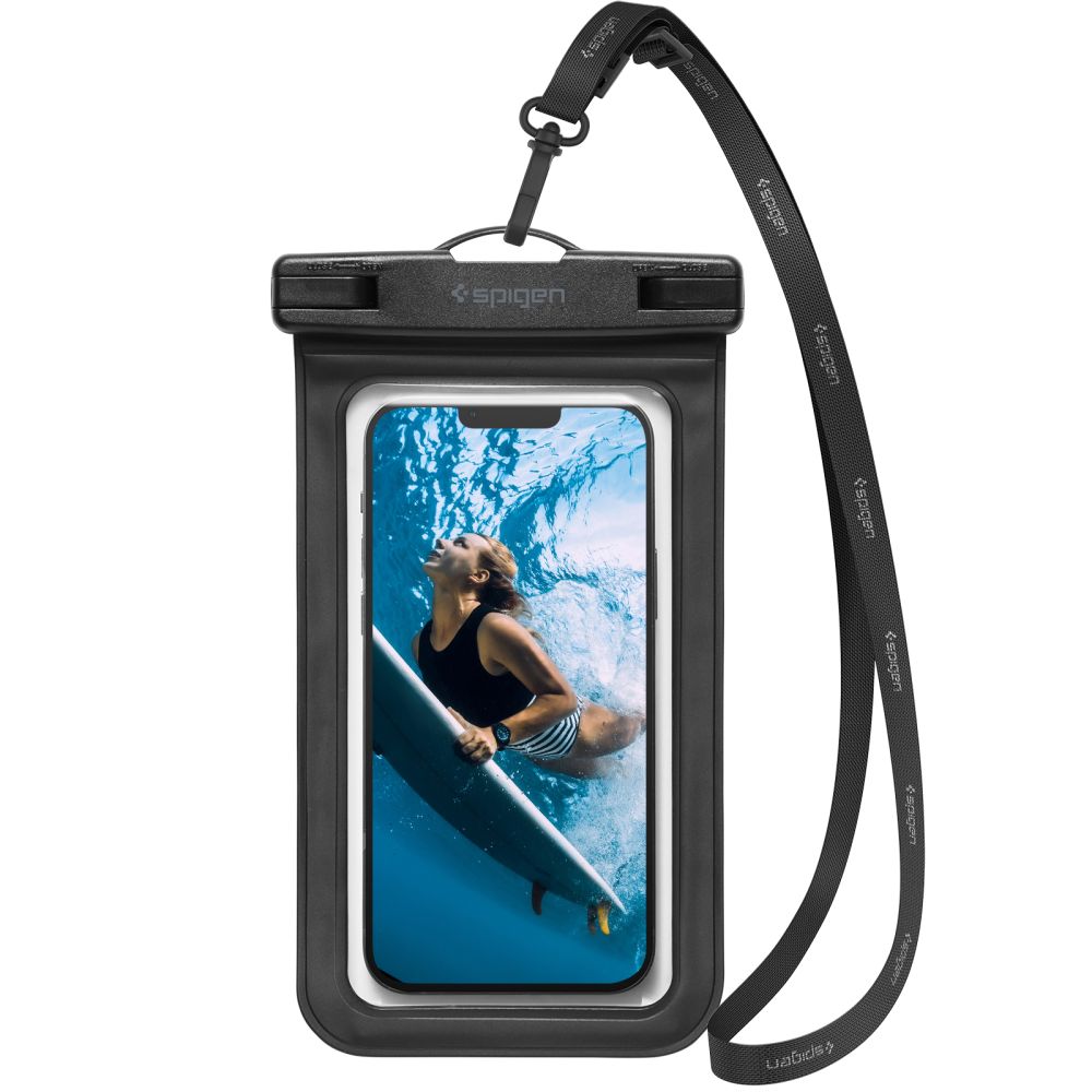 Spigen A601 Universal Waterproof Case 2-Pack Black