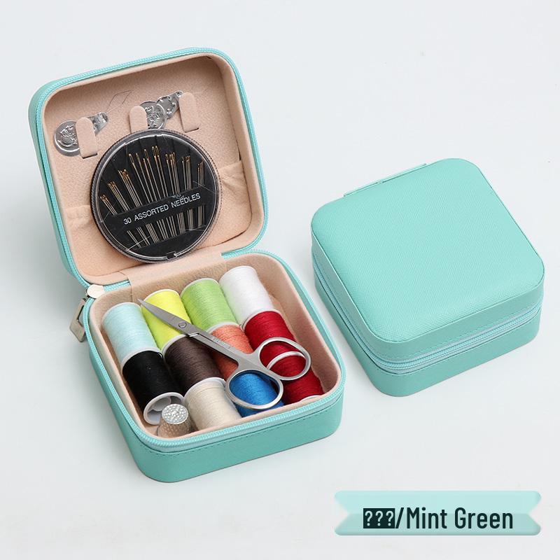 High-Quality Portable Sewing Kit: Needle and Thread Box for Home, Dorm, or Wedding Sewing Needs.