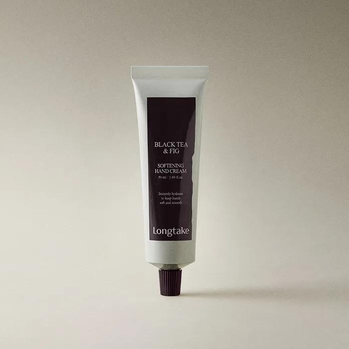 Longtake Black Tea & Pig Softening Hand Cream 50ml