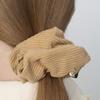 DEPOUND corduroy scrunchie - beige