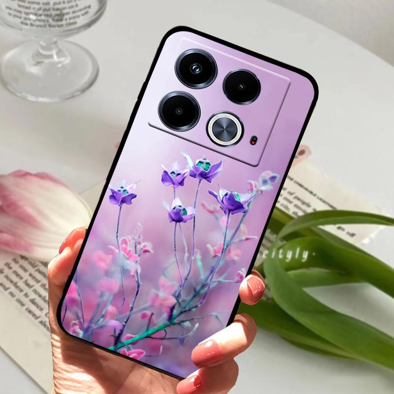 For Infinix Note 40 Case animal Silicone Soft TPU Back Covers For Infinix Note 40 Pro 4G 5G 40 Pro Plus Case Protective Funda
