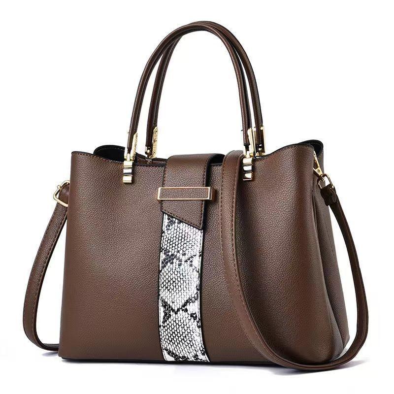 Stylish Large Capacity Mom Bag Fashionable Simple Handbag With Versatile Design And Pu Material For Daily Use
