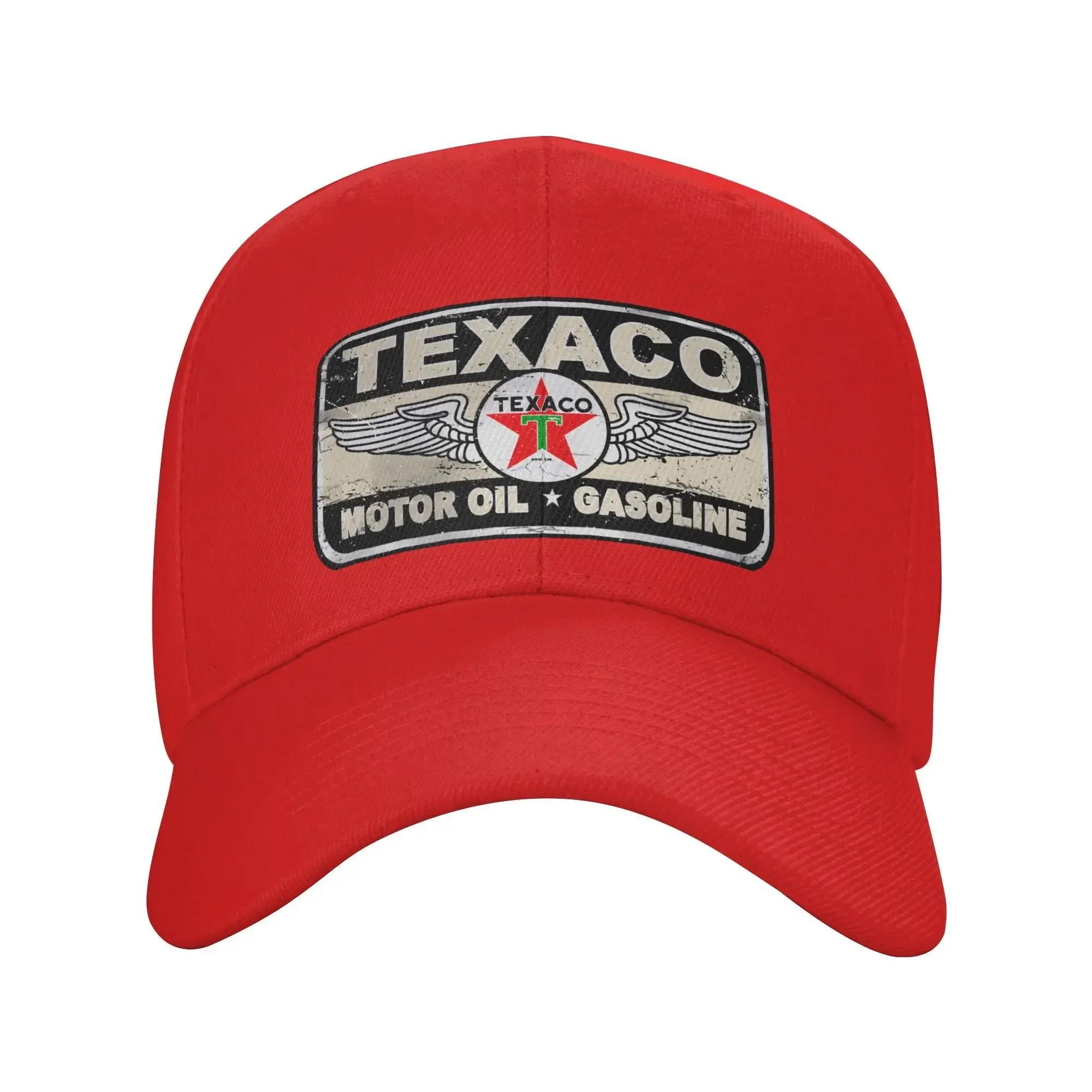 

Custom TTexacoes Baseball Cap Unisex WoUnisex Breathable Dad Hat Streetwear One Size
