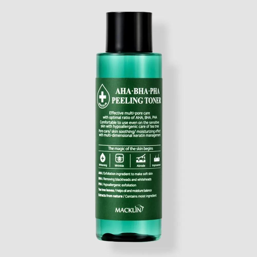 Macklin Cosmetic AHA BHA PHA Toner 150ml Tea Tree