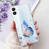 For Samsung A06 4G Case SM-A065F Colorful Flowers Soft Silicone Back Cover Phone Cases For Samsung Galaxy A06 A05 Bumper