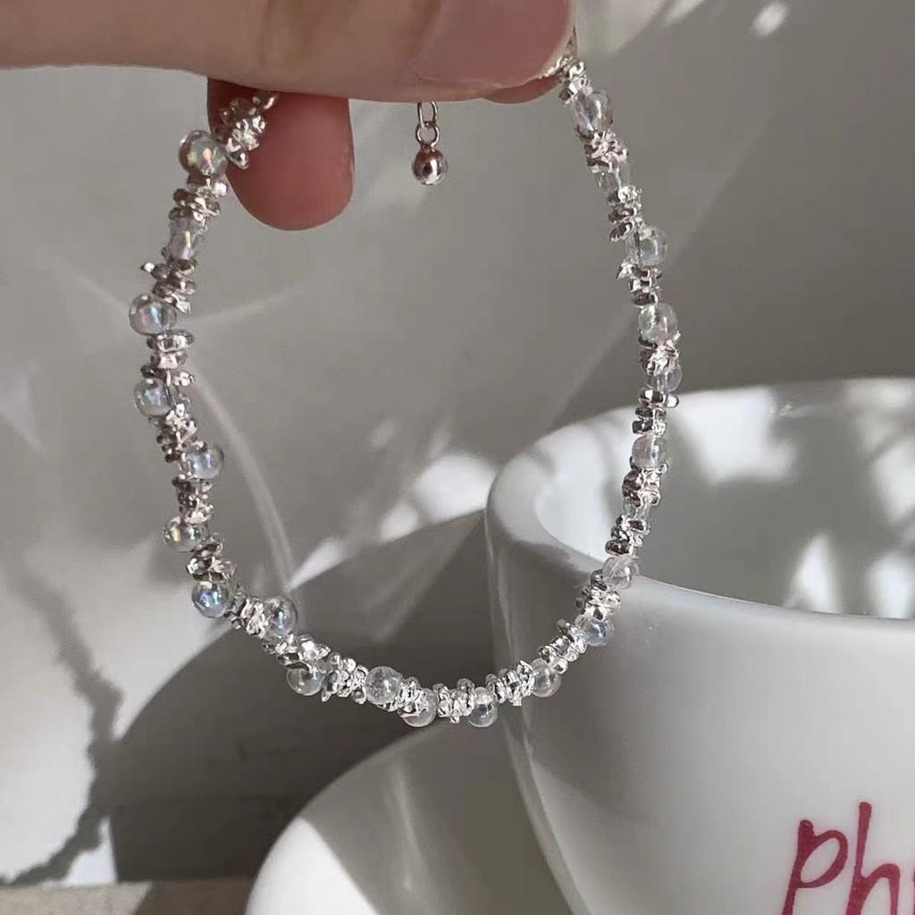 And Chic Modern Silver Bow Knot Bracelet For Women Minimalist Highend Geometric Jewelry