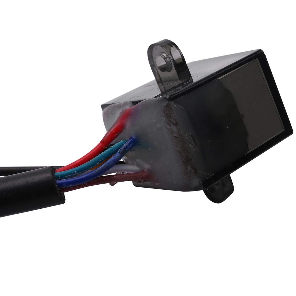 Ahvqevn Green LED Universal N-6 Digital Gear Indicator Bi-Display Shift Lever Sensor Motorbike Accessories