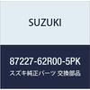 SUZUKI Genuine Parts Cover Part Number 87227-62R00-5PK
