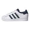 adidas Originals Superstar Series J Scarpe da Skate Basse per Bambini Sneaker per Bambini Bianco Blu H04025