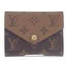 M81557 Tri-fold Wallet Brown Women