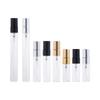 Gold Silver Cap Spray Bottle Perfume Atomizer Refillable Glass Bottle Cosmetic Container