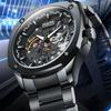 Mark Fairwhale 6940 Men's Mechanical Automatic Watch Luminous Waterproof Stainless Steel with Automatic Movement Reloj Hombre